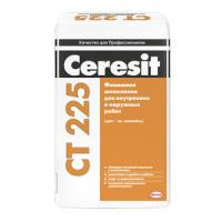 Ceresit CT 225, Фасадная финишная шпаклёвка серая, 25кг